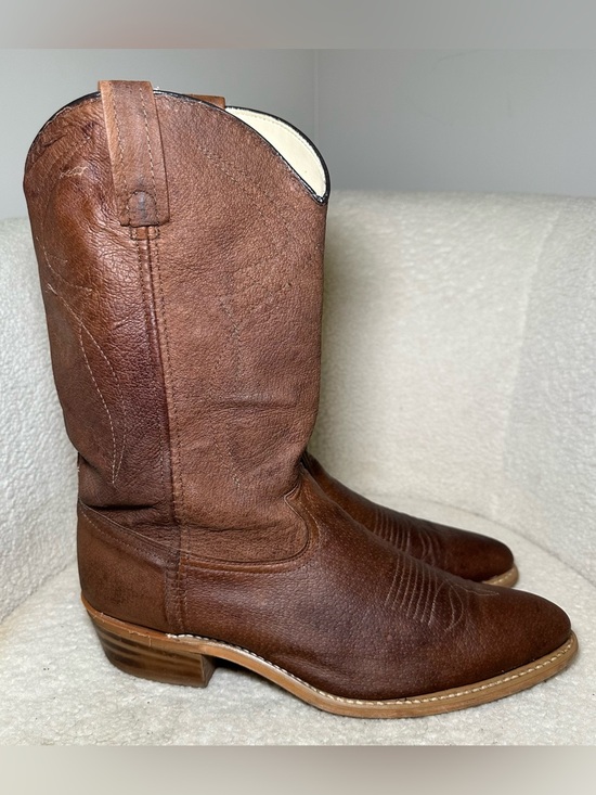 dingo Other - Dingo Vintage 80”s Men’s Brown Leather Western Cowboy Boots Western Bohemian 10